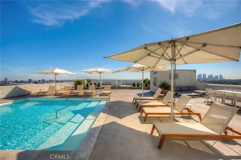 an outdoor space with patio
