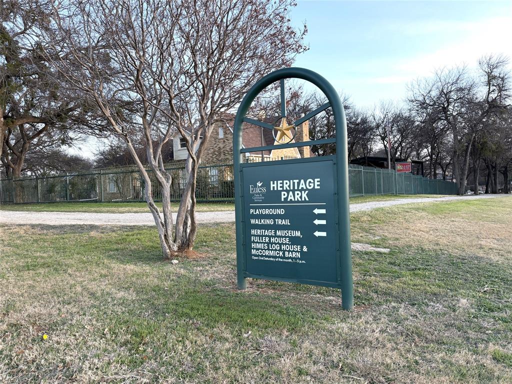 116 Main Place Euless, TX 76040 - Photo 26 of 31 Heritage Park is walking distance from the home.