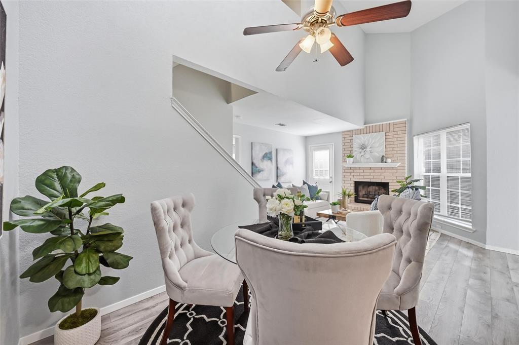 116 Main Place Euless, TX 76040 - Photo 6 of 31 Dining room with view of the living