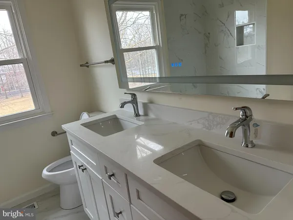 a bathroom with a sink and a toilet