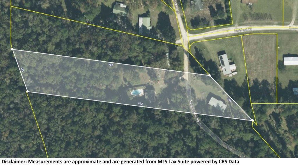 202 Autumn Run Road St. George, SC 29477 - Photo 47 of 48 CRS Data - Property Map for 202 Autumn R