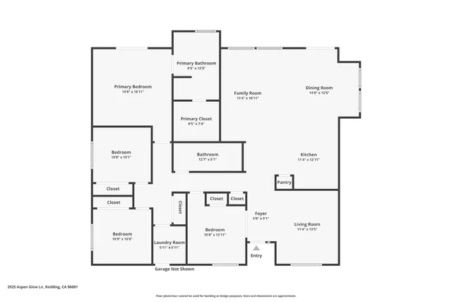 $499,999 | 2925 Aspen Glow Lane, Redding, CA 96001