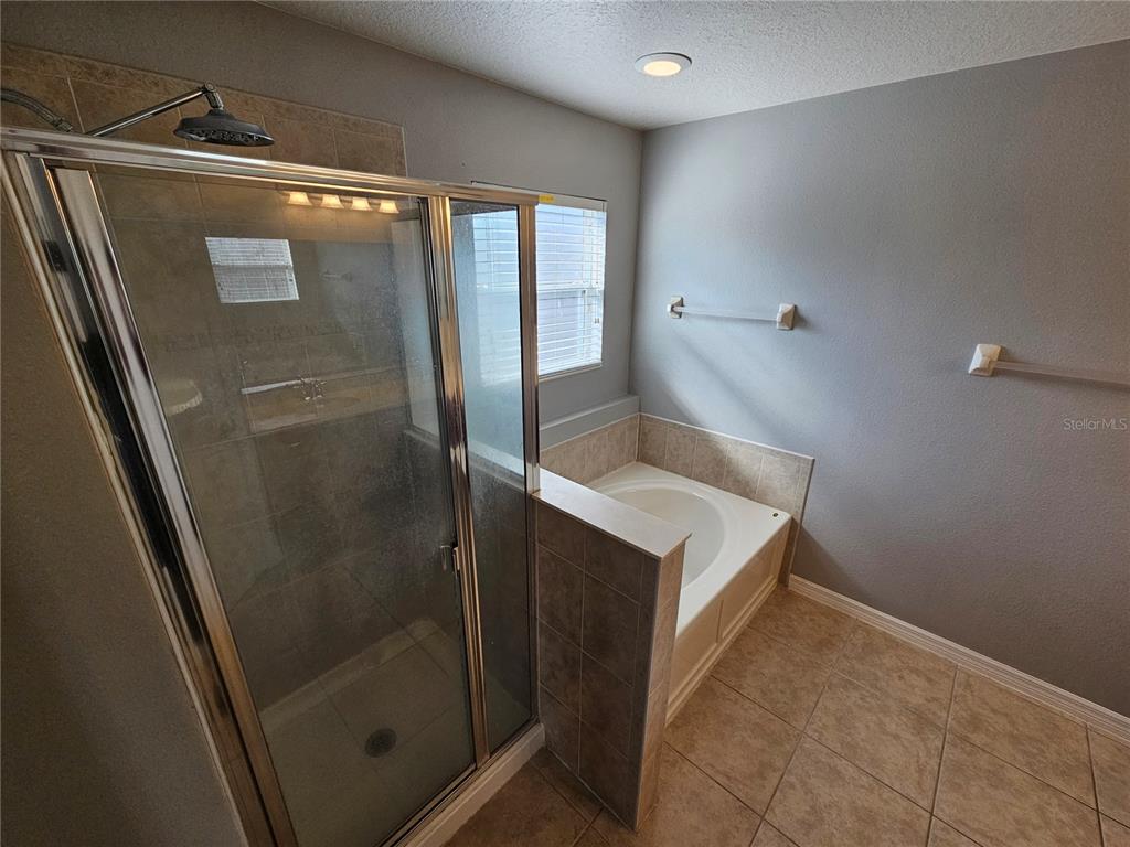 20946 Sullivan Ranch Boulevard Mount Dora, FL 32757 - Photo 16 of 26 a bathroom with a shower and mirror