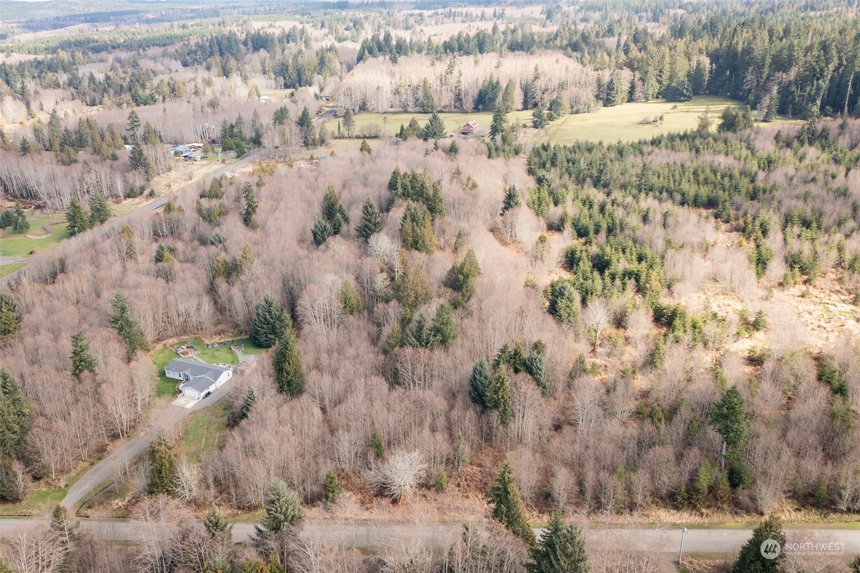 125 Howard Road Port Angeles, WA 98363 - Photo 3 of 18 a view of a yard of the house