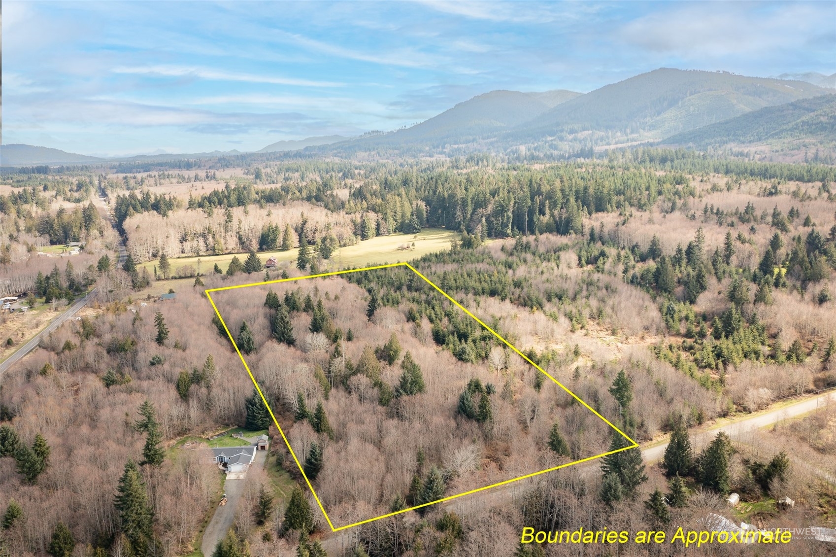125 Howard Road Port Angeles, WA 98363 - Photo 8 of 18 a view of an outdoor space and mountain view