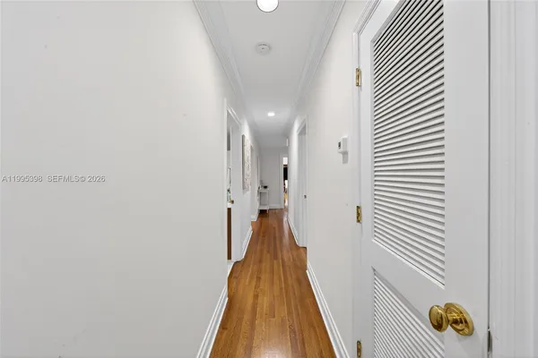 a view of a walk in closet