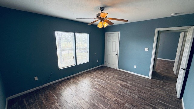 305 East Milam Street Pettus, TX 78416 - Photo 7 of 21 a view of room with window and ceiling fan