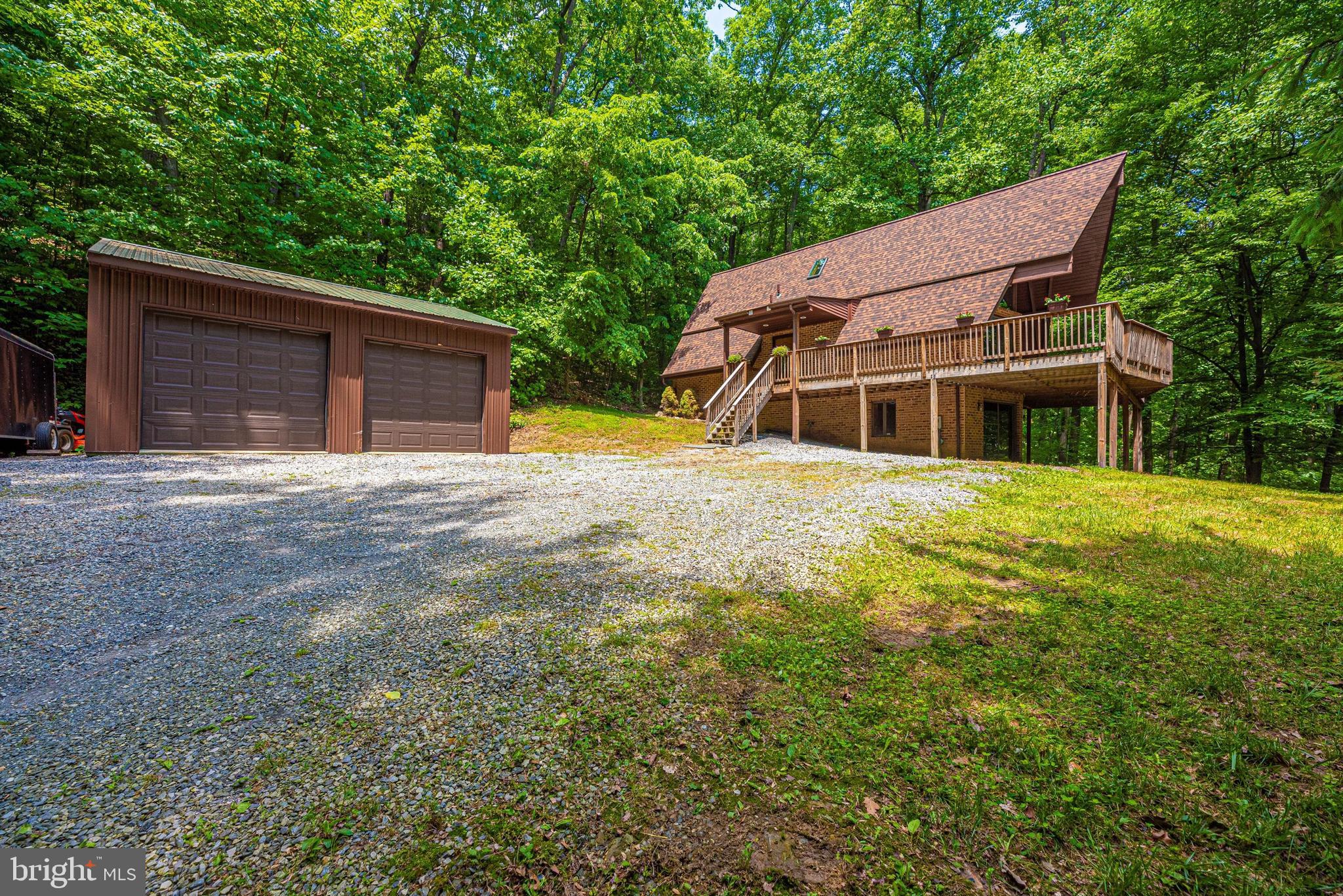 6838 Mountain Church Road Middletown, MD 21769 - Photo 2 of 49 View from the top of the driveway.