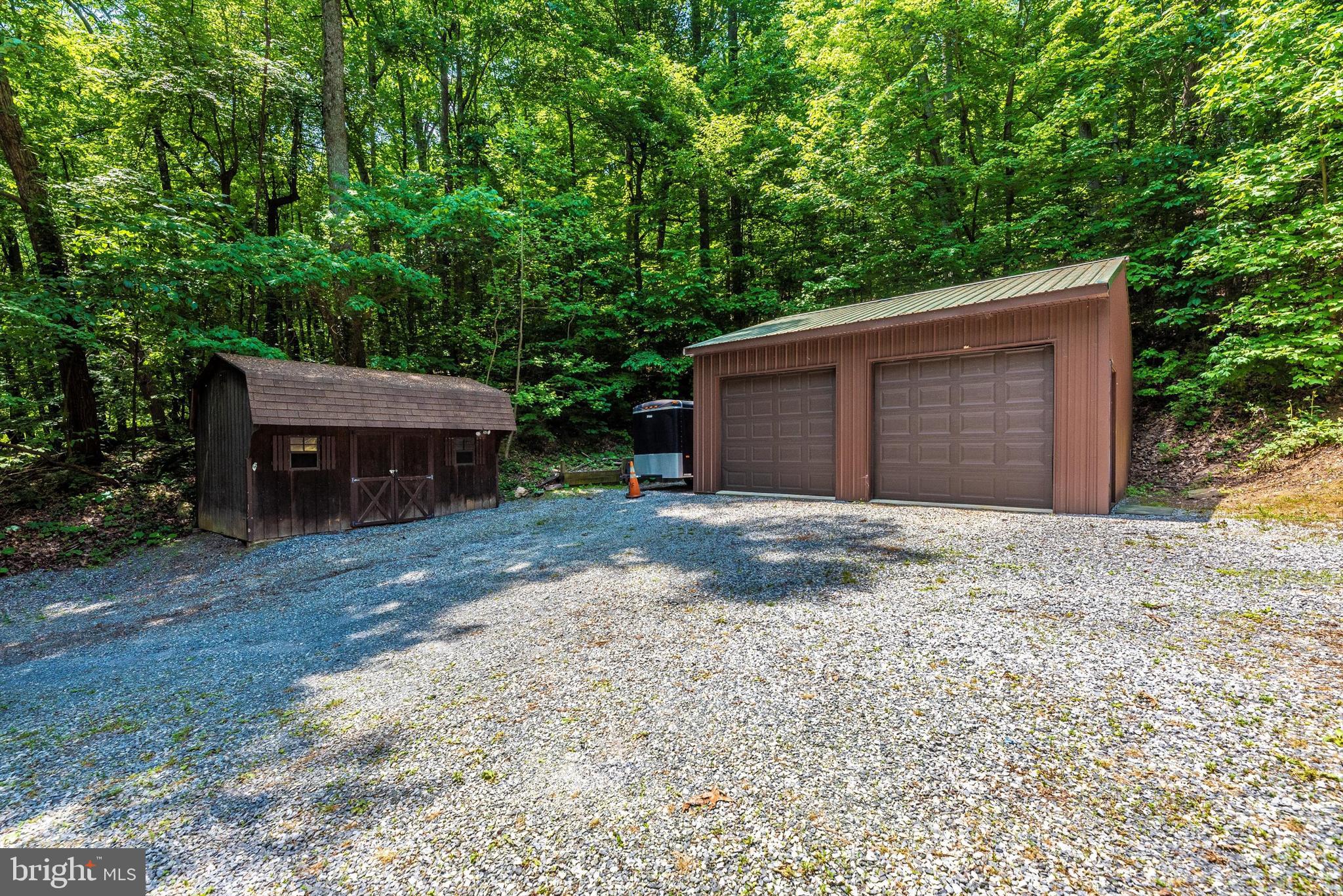 6838 Mountain Church Road Middletown, MD 21769 - Photo 44 of 49 Two-car detached garage & shed