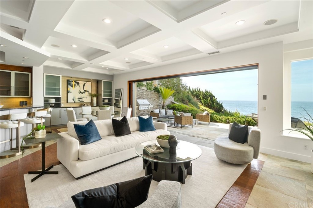 11 Camel Point Drive Laguna Beach, CA 92651 - Photo 4 of 67 a living room with furniture and a large window