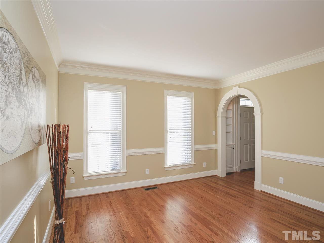 7909 Ridge Pointe Lane Raleigh, NC 27615 - Photo 5 of 25 1st floor office could also serve as formal living room or study office