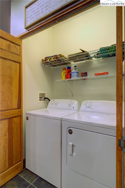 202 Pleasant View, Unit 9D Sugar Mountain, NC 28604 - Photo 26 of 48 a utility room with washer and dryer