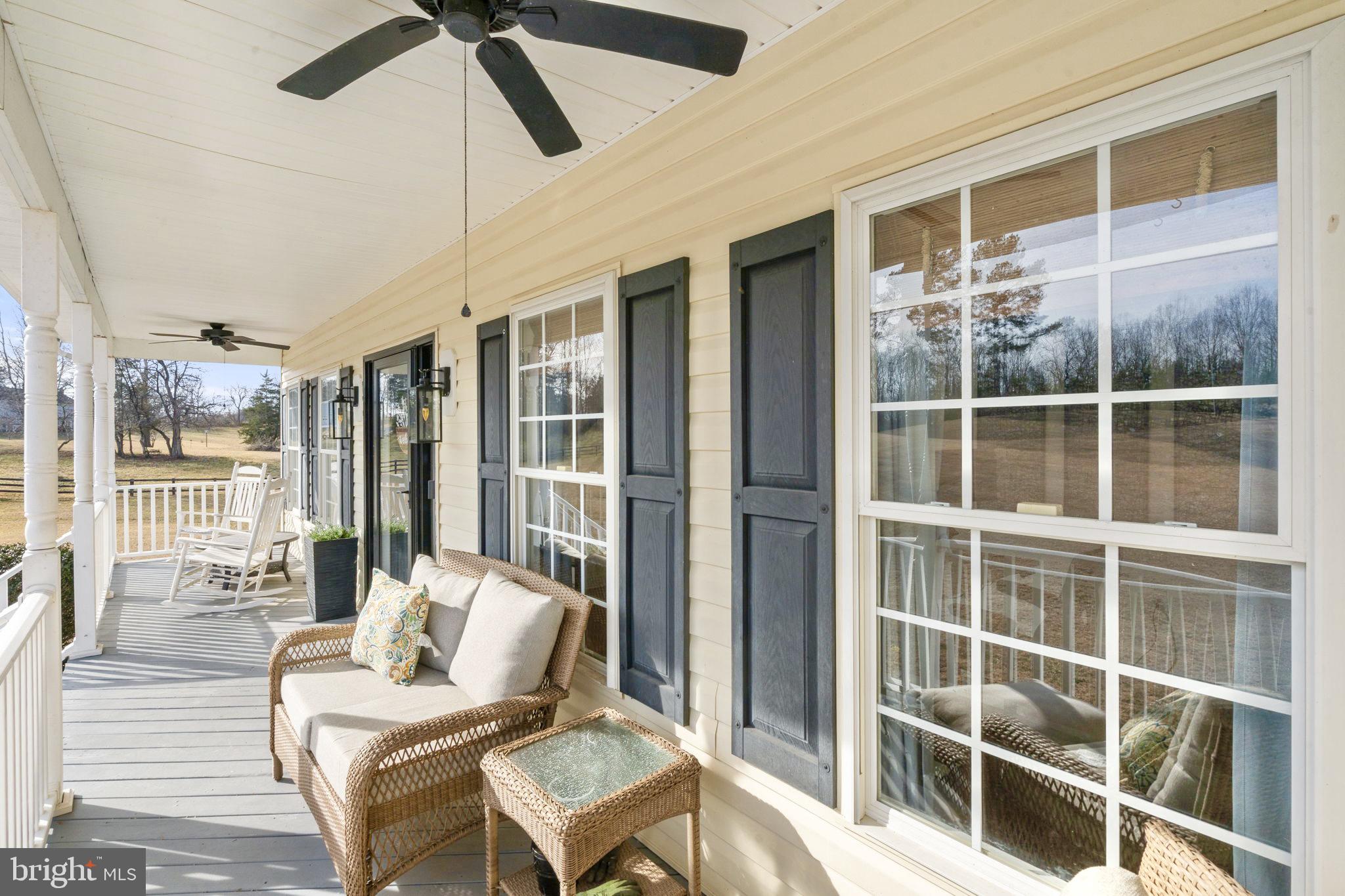 23 Richmond Road Castleton, VA 22716 - Photo 38 of 46 a outdoor space with patio the couches and wooden floor