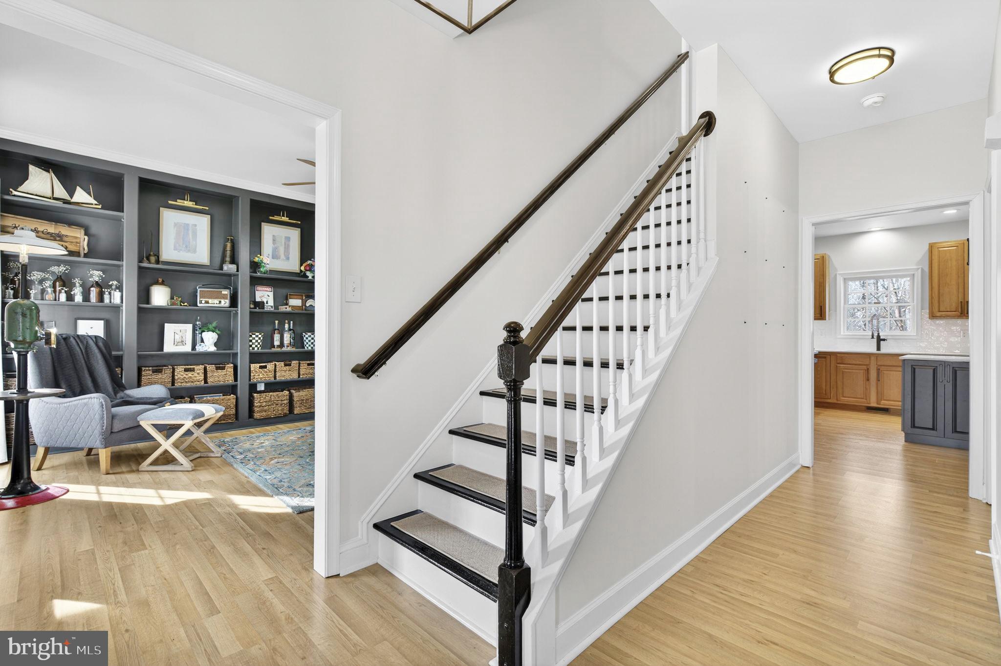 23 Richmond Road Castleton, VA 22716 - Photo 7 of 46 a view of entryway and hall with wooden floor
