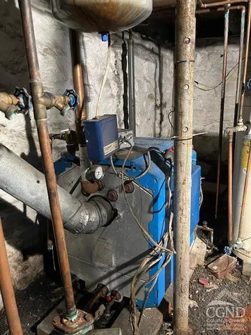 a room with gym equipment