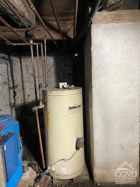 257 Saybrook Valley Road Durham, NY 12120 - Photo 34 of 36 a utility room with dryer and washer