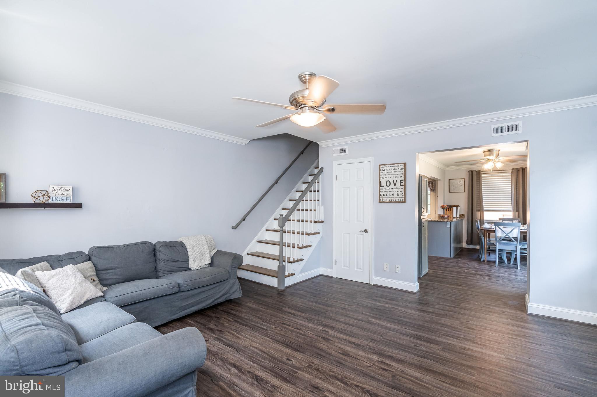 1224 Elm Road Baltimore, MD 21227 - Photo 7 of 36 Open flow to dining room.