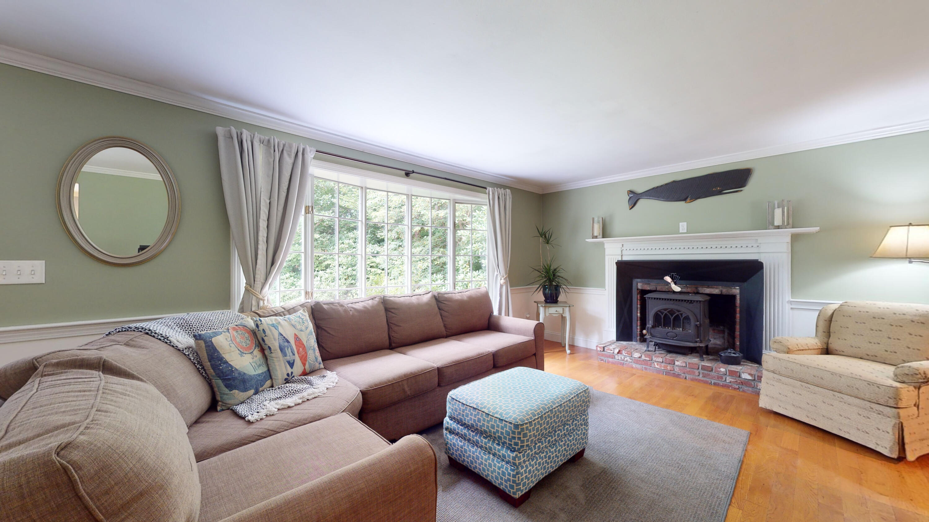 15 Surrey Lane Sandwich, MA 02563 - Photo 22 of 51 a living room with furniture and a fireplace