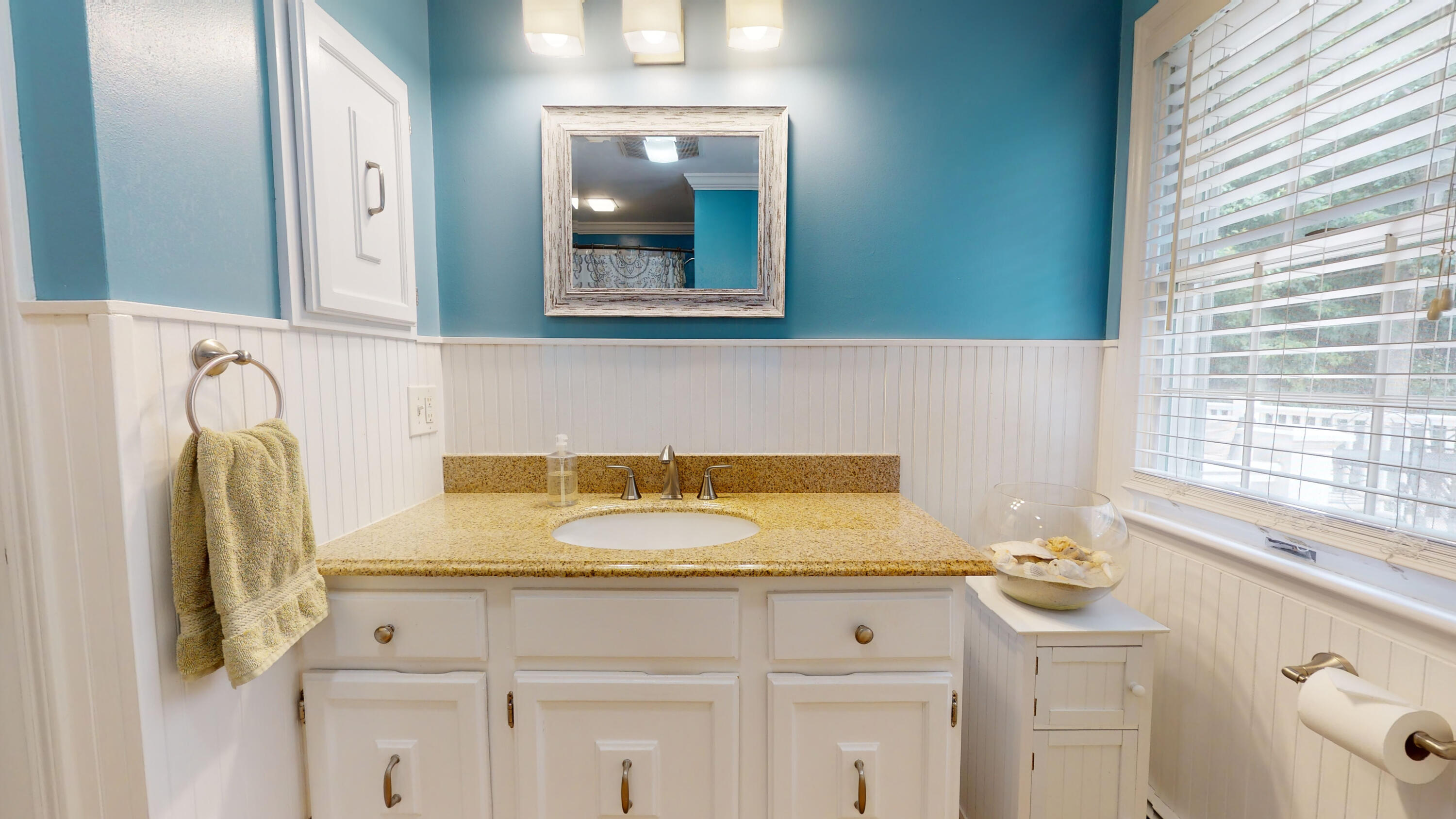 15 Surrey Lane Sandwich, MA 02563 - Photo 35 of 51 a bathroom with a sink and a mirror