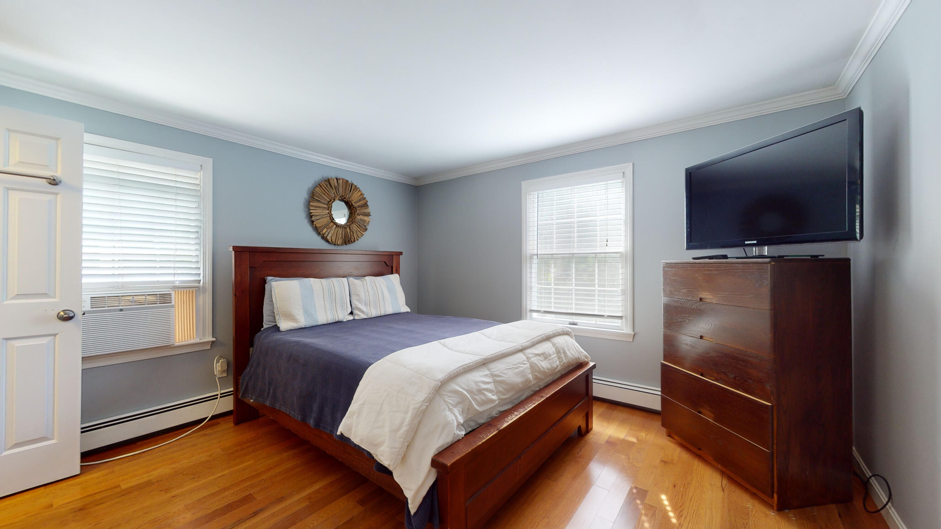 15 Surrey Lane Sandwich, MA 02563 - Photo 37 of 51 a bedroom with a bed and a television