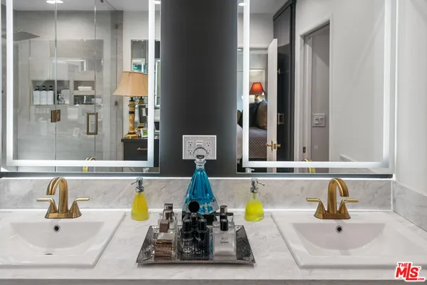 a bathroom with a sink and a bathtub