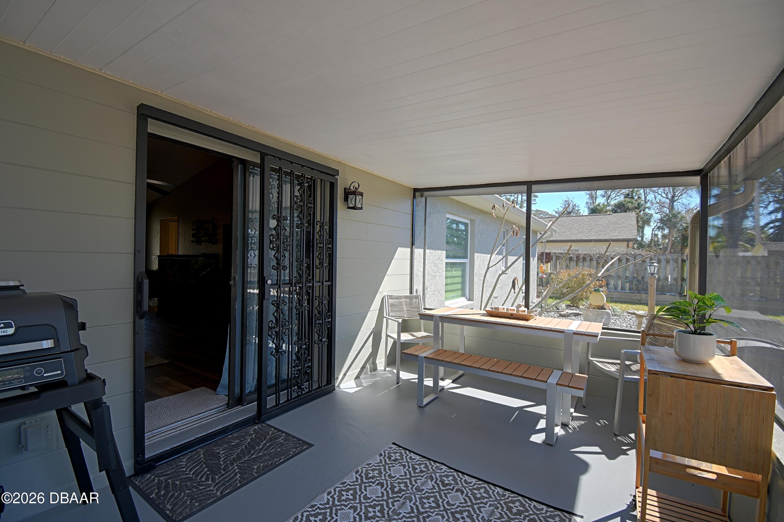 1228 Mardrake Road Daytona Beach, FL 32114 - Photo 27 of 38 Screened Patio