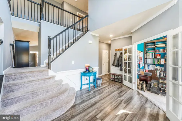 a bathroom with a sink vanity granite and a mirror