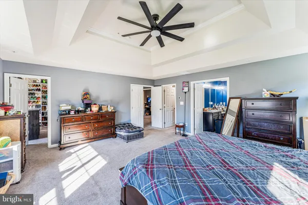 a living room with furniture a flat screen tv and a potted plant