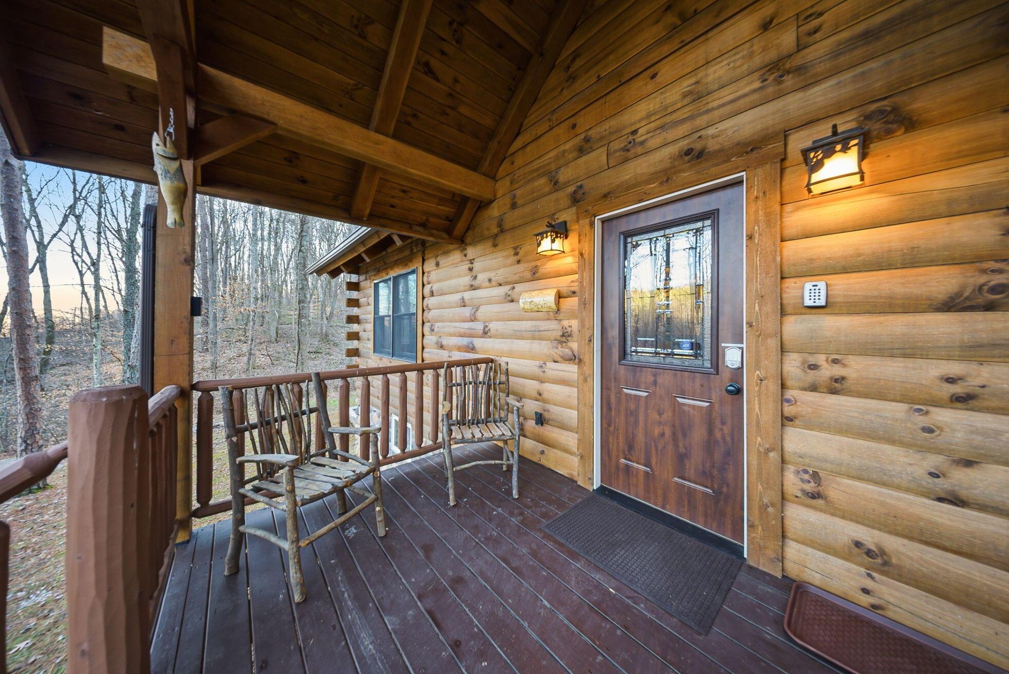 15399 Clapper Hollow Road Laurelville, OH 43135 - Photo 10 of 61 Authentic Log Cabin on 6 Private Wooded Acres in Hocking Hills