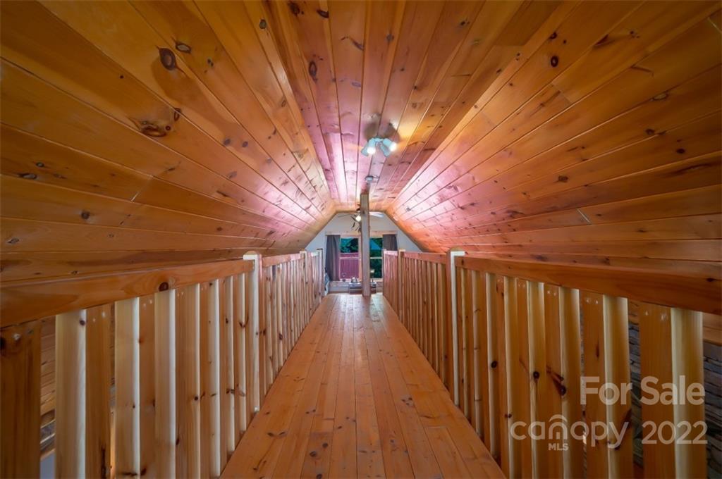 175 Big Rock Road Bostic, NC 28018 - Photo 38 of 45 a view of a hall with wooden floor