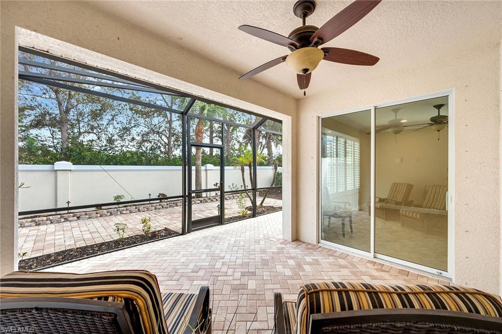 13430 Kent Street Naples, FL 34109 - Photo 23 of 35 Covered portion of Screened Patio