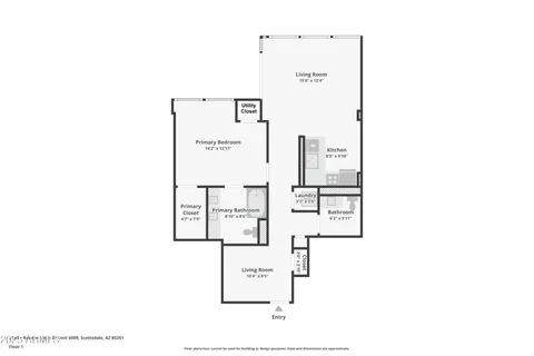 $525,000 | 7137 East Rancho Vista Drive, Unit 6009, Scottsdale, AZ 85251