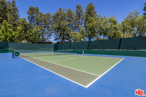 a view of a tennis court