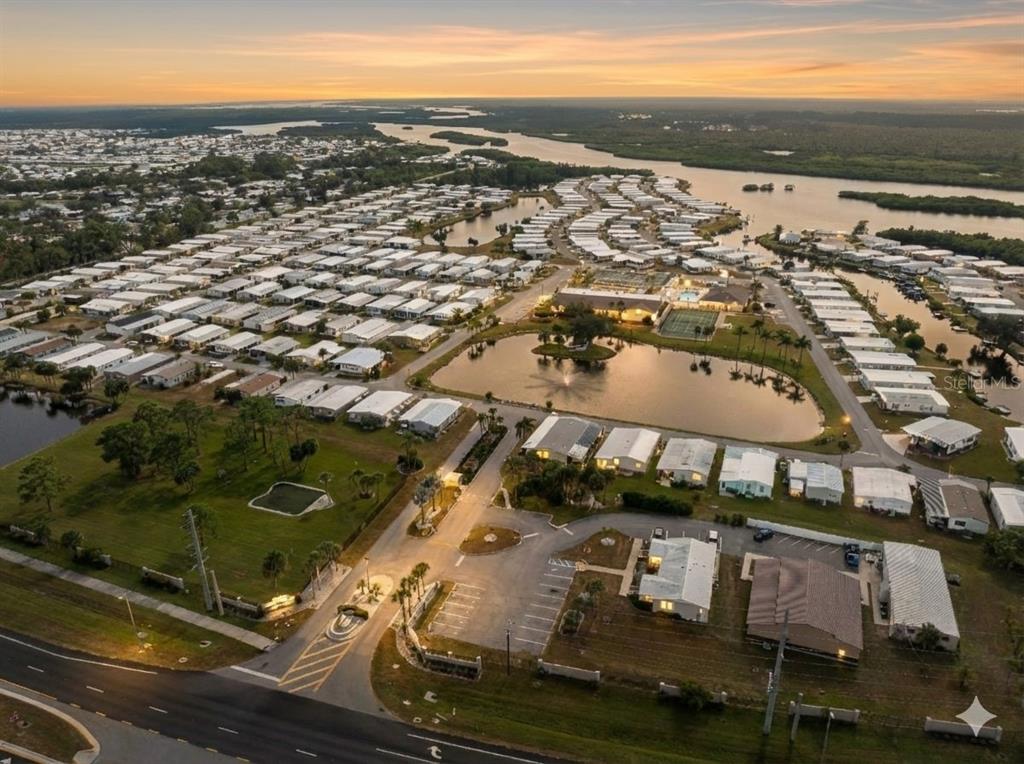 154 Rarotonga Road North Port, FL 34287 - Photo 45 of 47 an aerial view of multiple house