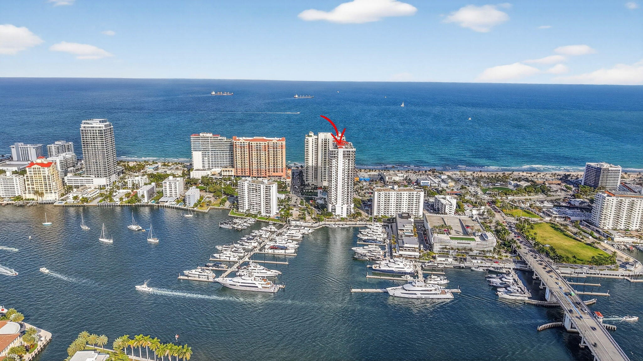 100 South Birch Road, Unit 803 Fort Lauderdale, FL 33316 - Photo 55 of 57 a view of a city