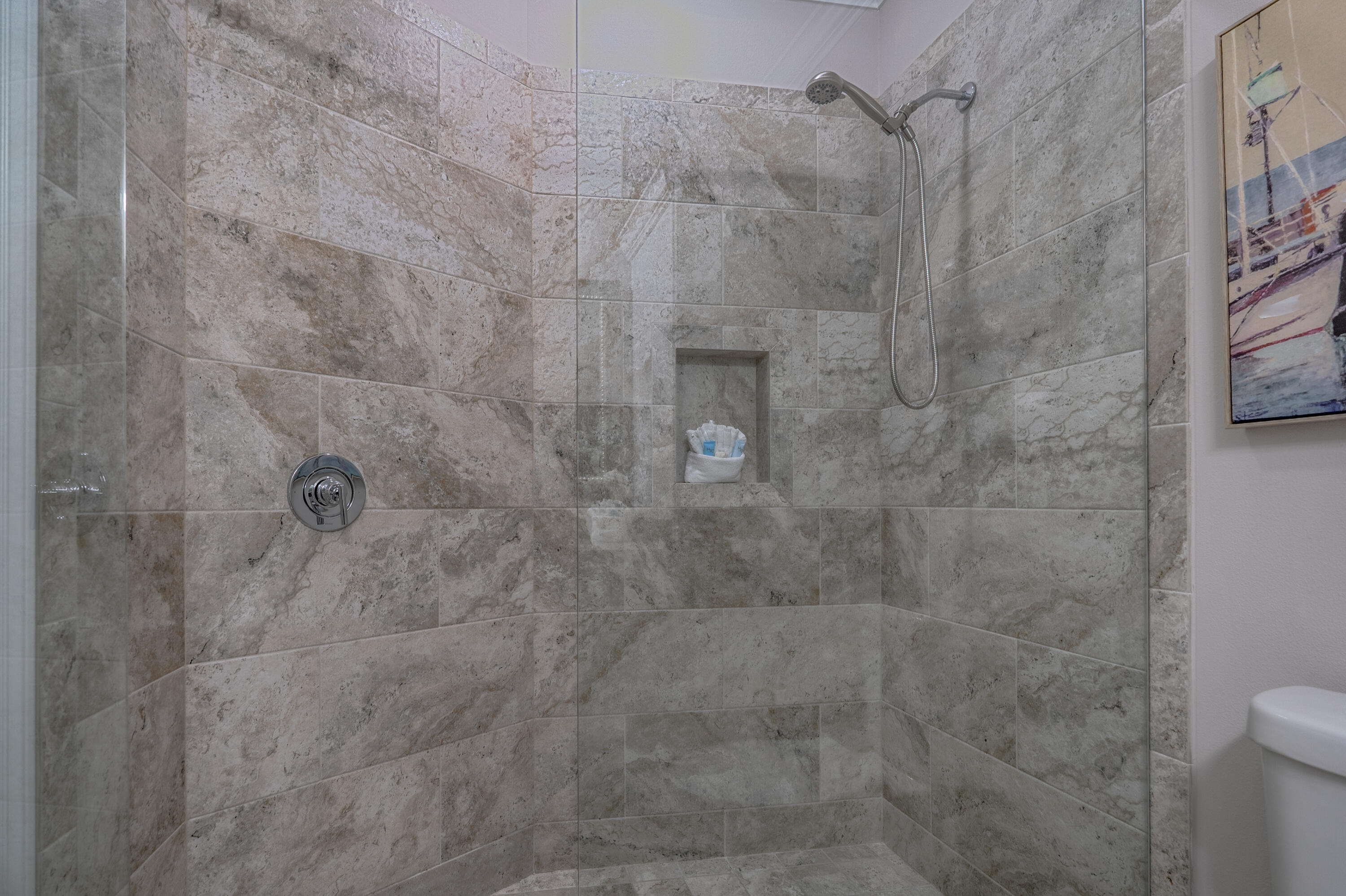 257 Driftwood Road, Unit 1 Miramar Beach, FL 32550 - Photo 18 of 36 a bathroom with a shower