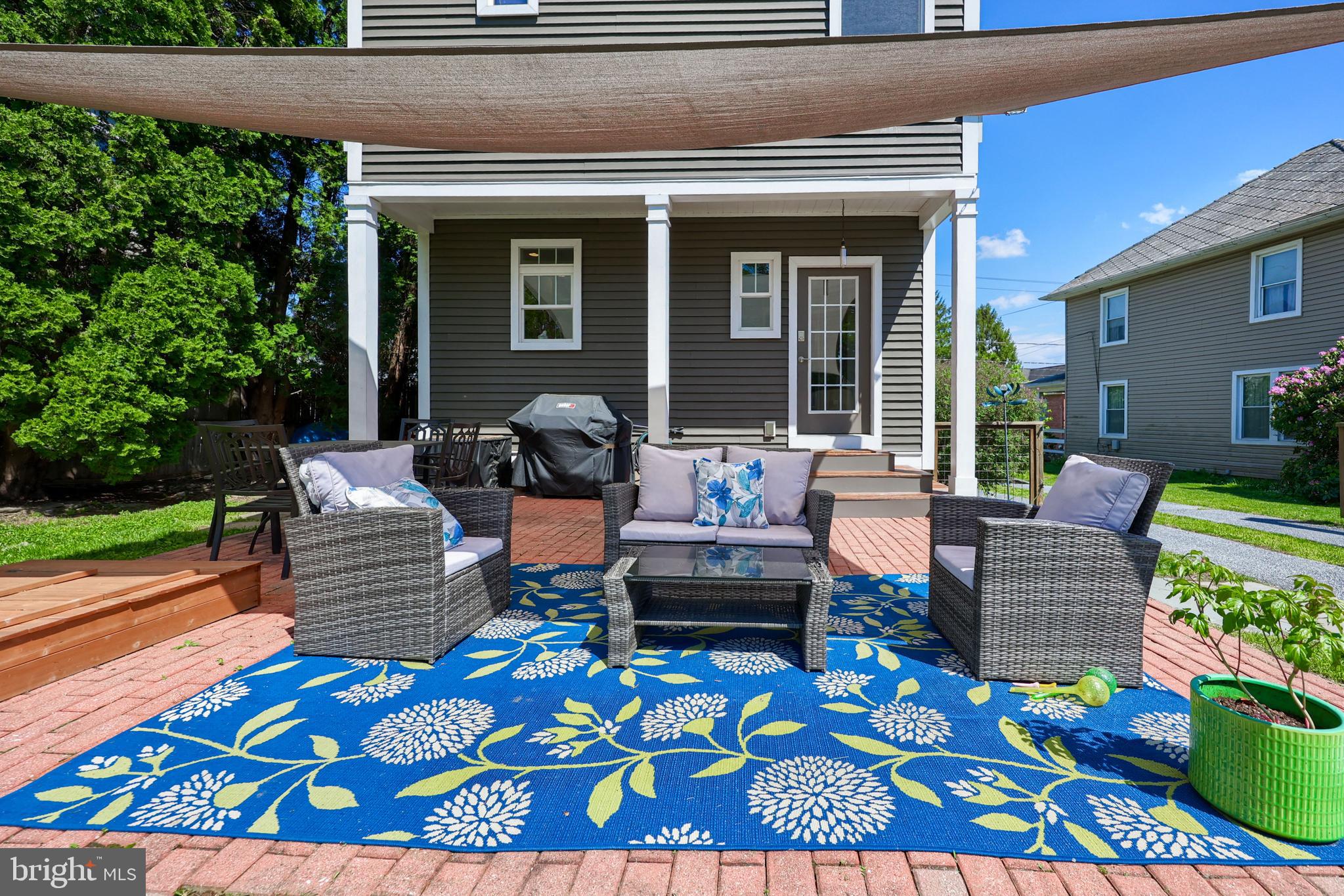 356 North Broad Street Lititz, PA 17543 - Photo 34 of 53 a outdoor living space with furniture and a garden