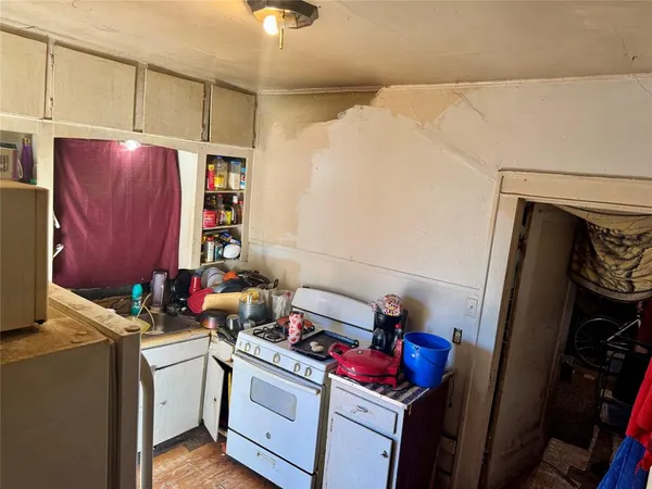 a room with storage and utility