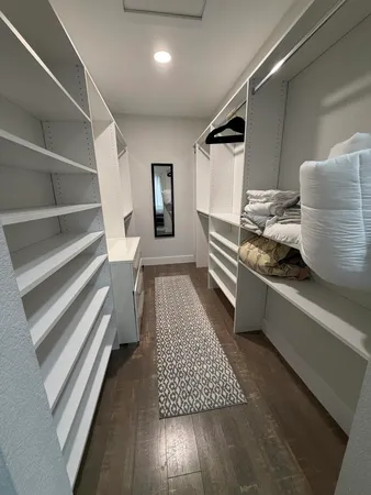 a walk in closet