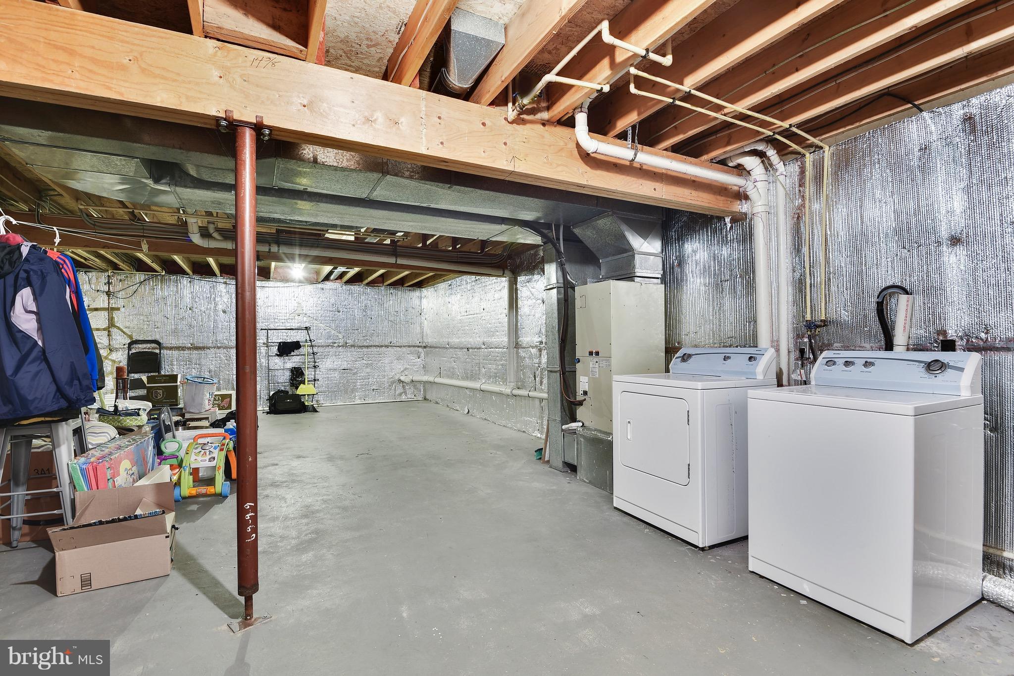 7202 Rutherford Green Circle Baltimore, MD 21244 - Photo 19 of 20 Basement with 8 foot Ceilings