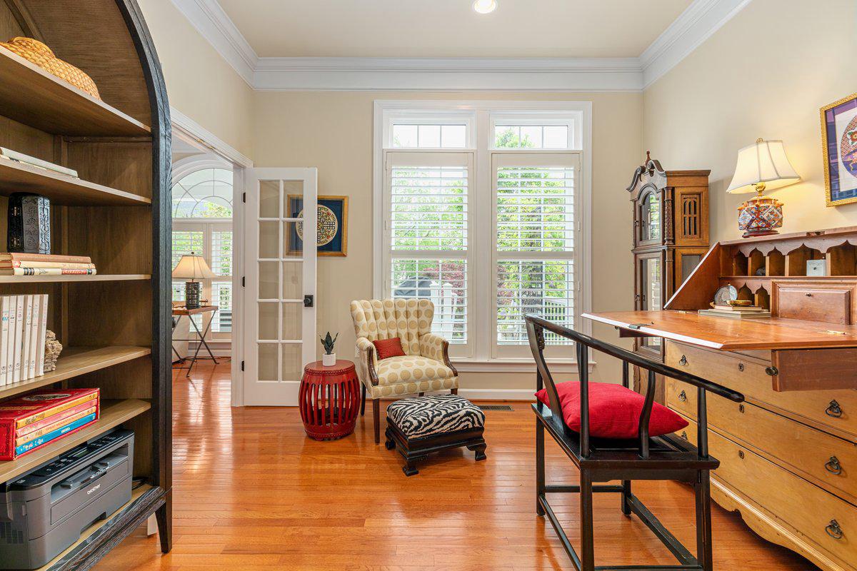 19194 Greystone Square Leesburg, VA 20176 - Photo 11 of 96 French doors from study lead to family room