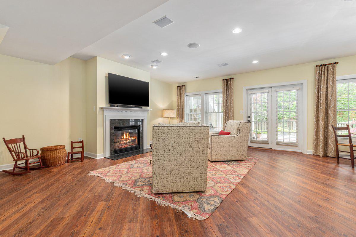 19194 Greystone Square Leesburg, VA 20176 - Photo 45 of 96 Amazing LL recreation room with third fireplace!