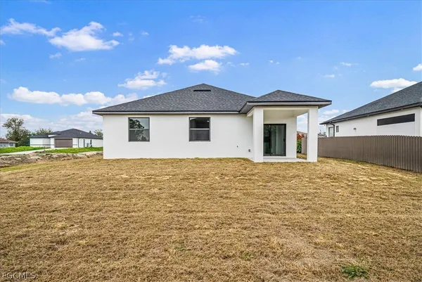 a view of house and outdoor space