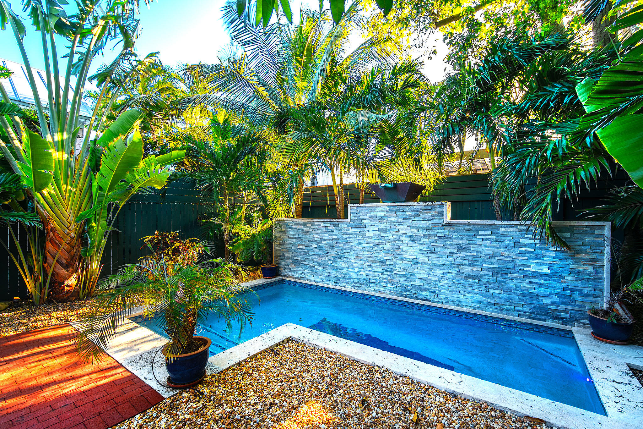 1116 Packer Street Key West, FL 33040 - Photo 14 of 57 a view of a backyard with a deck