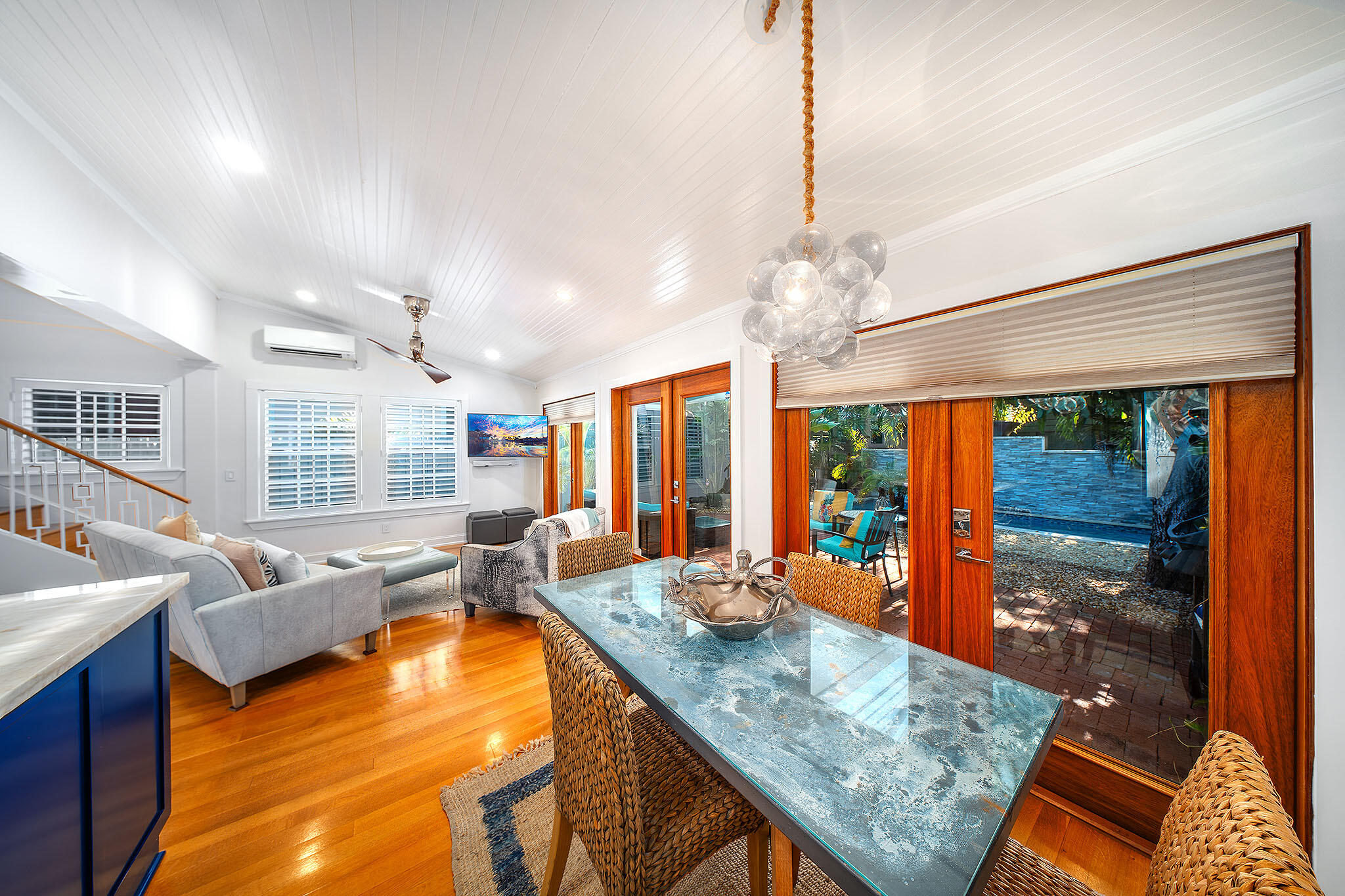 1116 Packer Street Key West, FL 33040 - Photo 36 of 57 a view of a living room and dining room