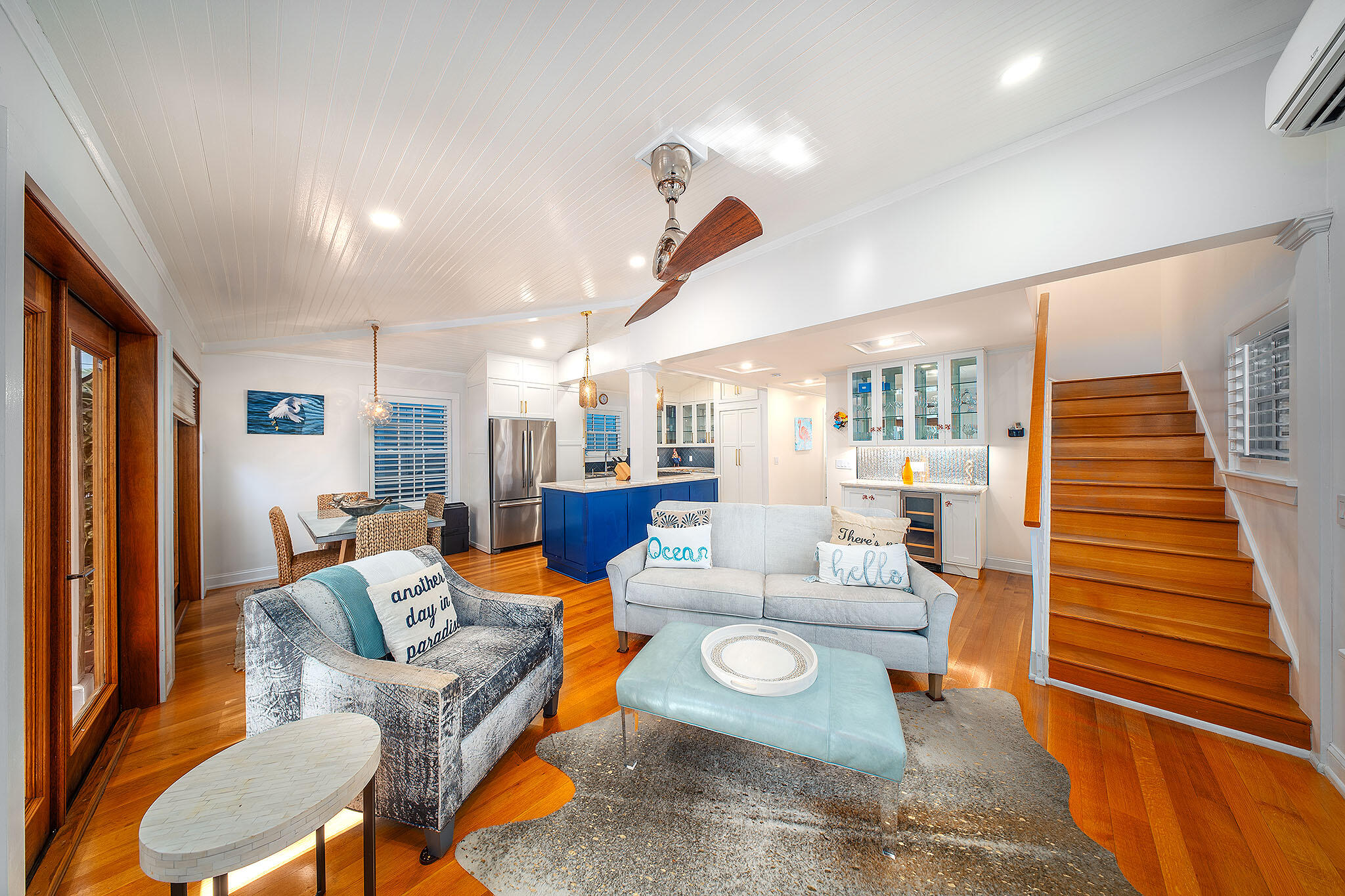 1116 Packer Street Key West, FL 33040 - Photo 40 of 57 a living room with furniture and a dining table