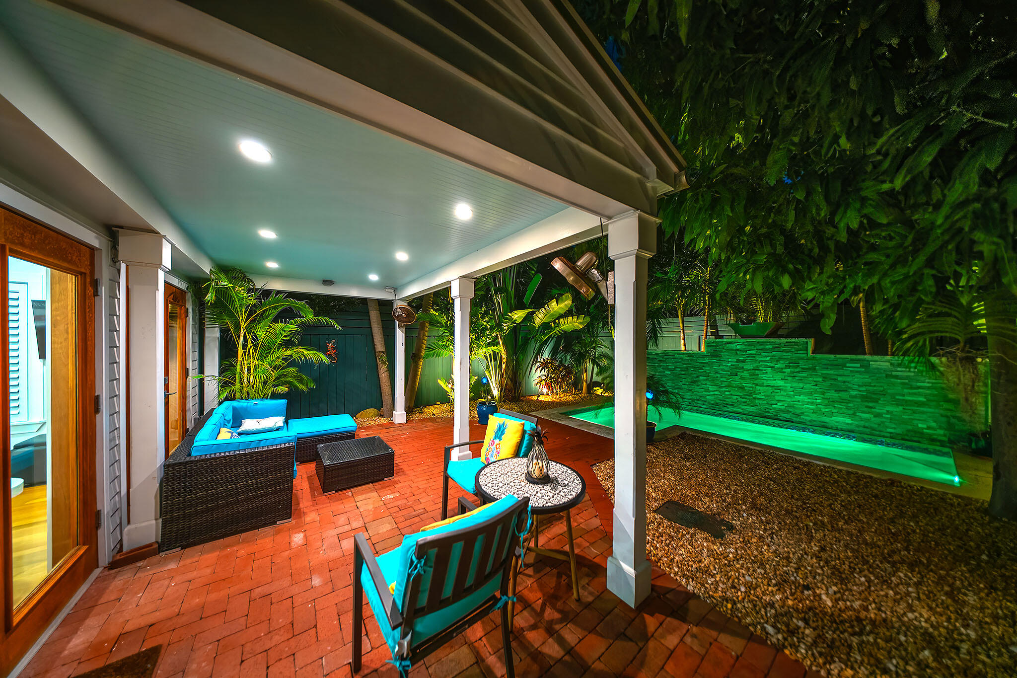 1116 Packer Street Key West, FL 33040 - Photo 5 of 57 a front view of a house with garden