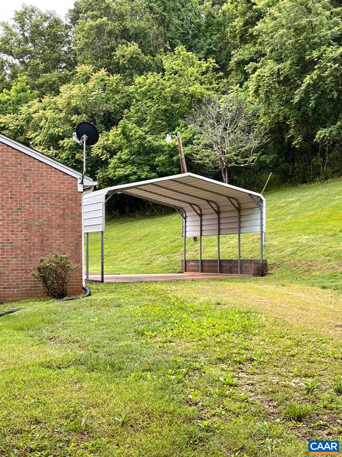 166 Matohe Road Monroe, VA 24574 - Photo 2 of 12 a view of a backyard