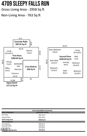 $469,900 | 4709 Sleepy Falls Run, Knightdale, NC 27545