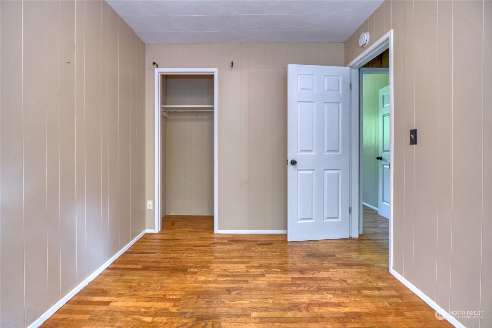 323 Mill Road Point Roberts, WA 98281 - Photo 15 of 26 a view of an empty room with closet and bathroom